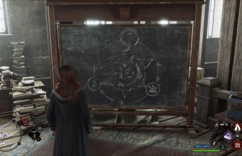 Как открыть двери с символами в Hogwarts Legacy